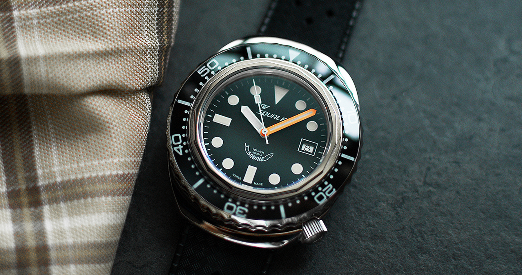 Closer Look: At The New Squale 101 Atmos Black Heritage - Gnomon Watches
