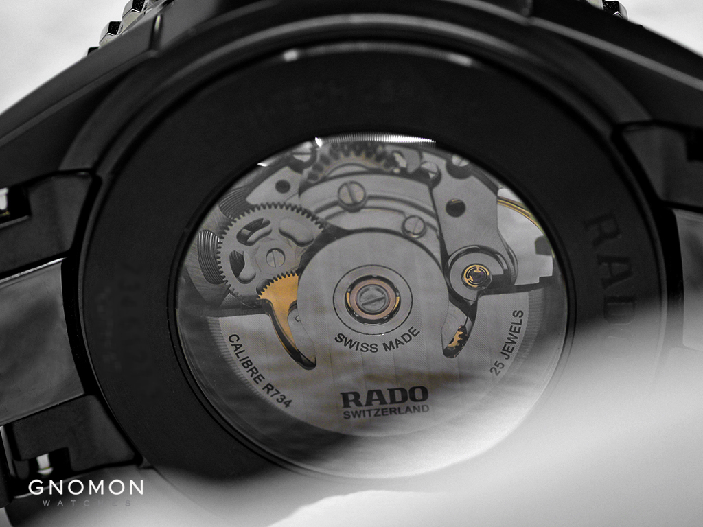 Rado timepiece with Calibre R734